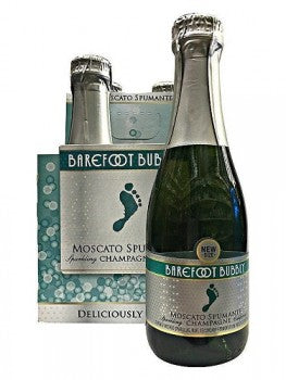 BAREFOOT BUBBLY MOSCATO SPUMANTE 4PK