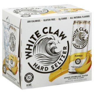 WHITE CLAW MANGO 6PK CN