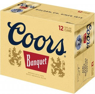 COORS BANQUET 12PK CN