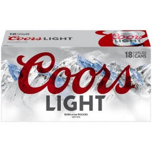 COORS LIGHT 18PK CN